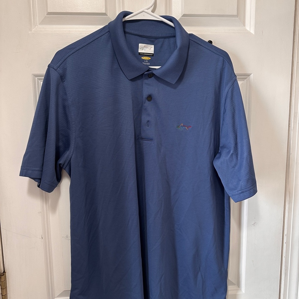 Greg Norman Collection Navy Polo Shirt